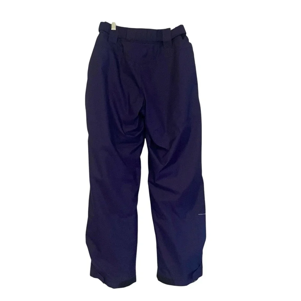 Columbia Omnitech Navy Blue Insulated Snow Pants Size‎ 14/16